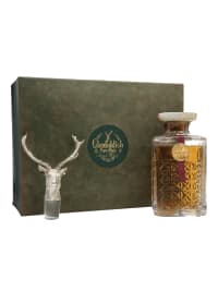 Glenfiddich "De Luxe" Silver Stag Decanter Bot.1980s