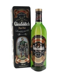 glenfiddich pure malt special old reserve clan macpherson bot.1980s