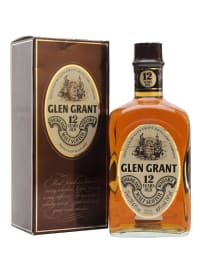 glen grant 12 year old bot.1980s