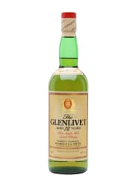 glenlivet 12 year oldbot.1980s