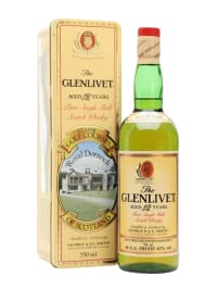 glenlivet 12 year old royal dornoch bot.1980s