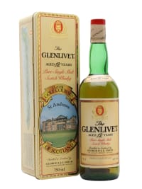 glenlivet 12 year old st. andrews tin