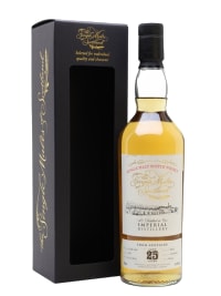 imperial 1994 25 year old single malts of scotland