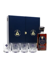 knockando 1974 20 year old aberdeen university quincentenary + 4 glasses