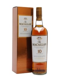 macallan 10 year old sherry oak bot.2000s