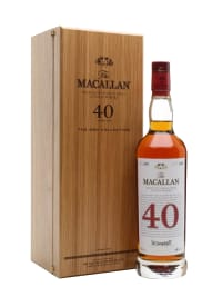 macallan 40 year old the red collection