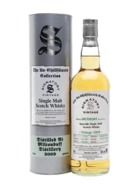 Miltonduff 11 Year Old 2009 (casks 701734 & 701738) - Un-Chillfiltered Collection (Signatory)
