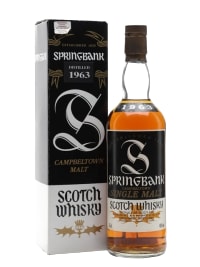 Springbank 1963 - 1980s