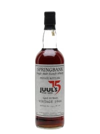Springbank 34 Year Old 1966 (Juul's 75 Private Bottling)