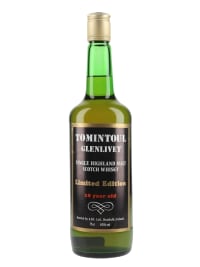 tomintoul glenlivet 1967 18 year old