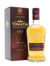 Tomatin 12 Year Old 2008 Cognac Cask Finish - French Collection