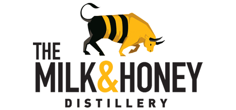 Milk & Honey (M&H) Distillery Logo