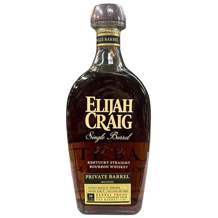 Elijah Craig Barrel Proof 10 Year Old Private Select