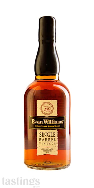 Evan Williams Single Barrel Vintage Bourbon