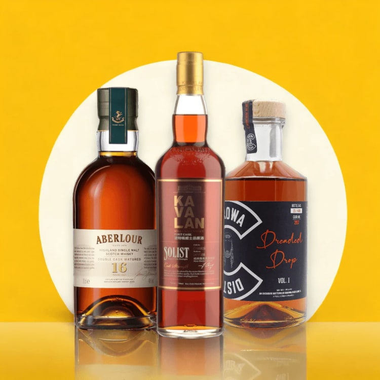 New World vs Old World Whisky Bottle Bundle