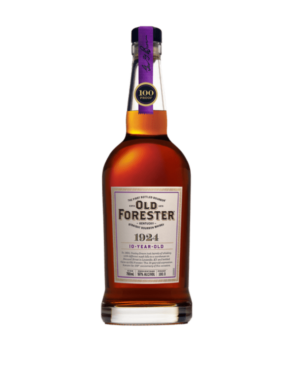 Old Forester Kentucky Straight Bourbon Whiskey 1924 10-Year-Old