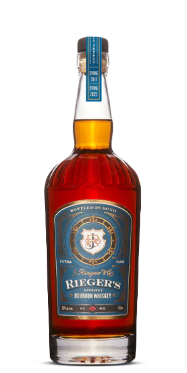 J. Rieger & Co. Bottled in Bond Straight Bourbon Whiskey