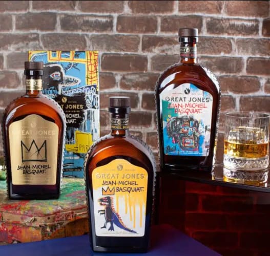 Basquiat-Inspired Whiskey: Great Jones Distilling Co.