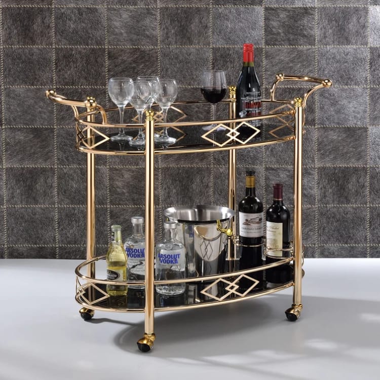 Gaylor Metal Bar Cart