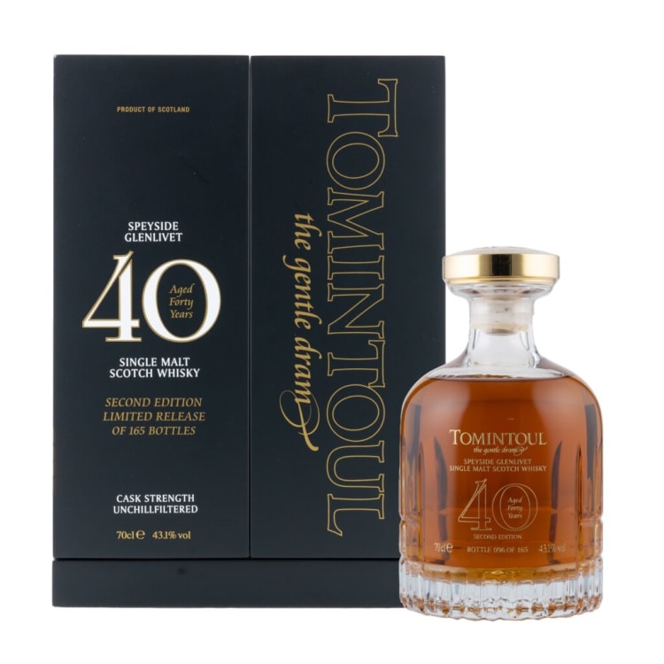 Tomintoul Second Edition of 40-Year-Old Whisky