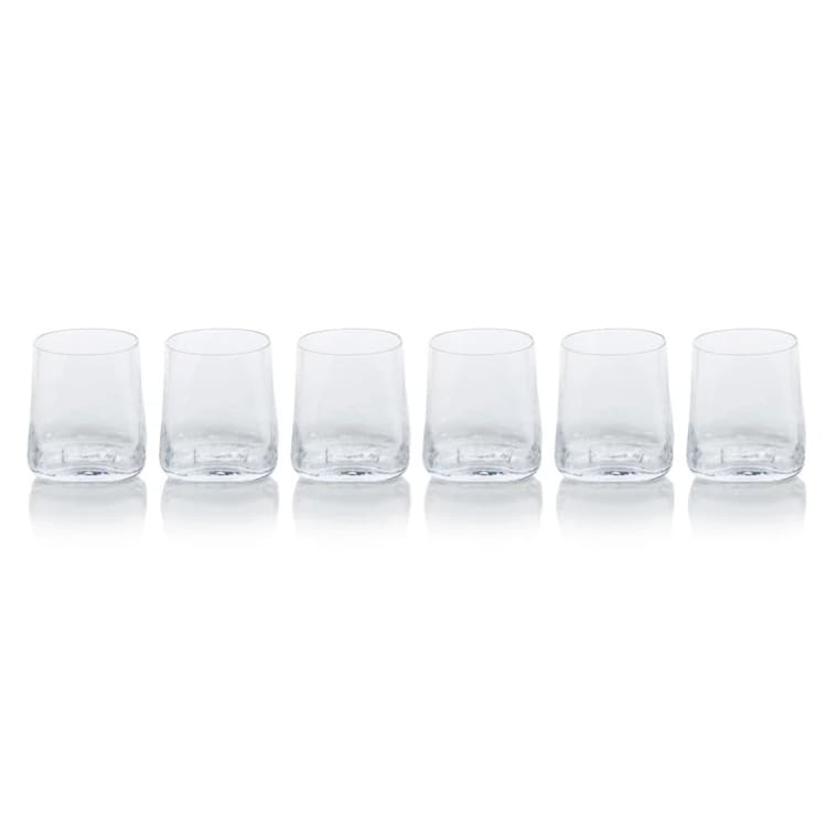 Brayden Studio Aquinnah 6 - Piece 13.5oz. Glass Whiskey Glass Glassware Set