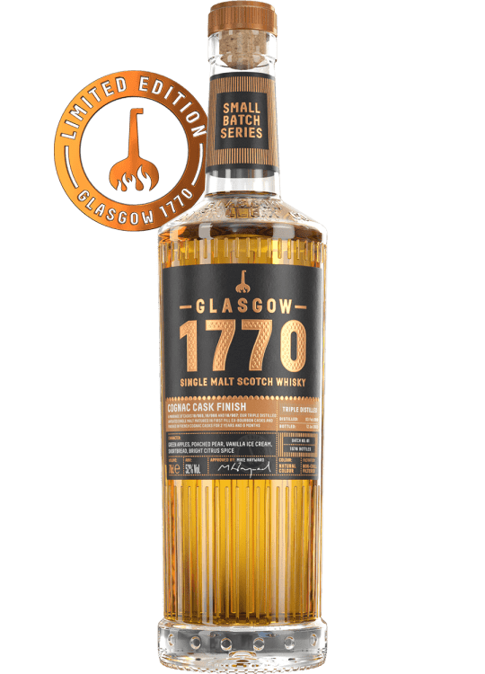 Glasgow 1770 Triple Distilled Cognac Cask Finish