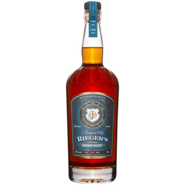 J. Rieger & Co. Straight Bourbon Whiskey Bottled in Bond