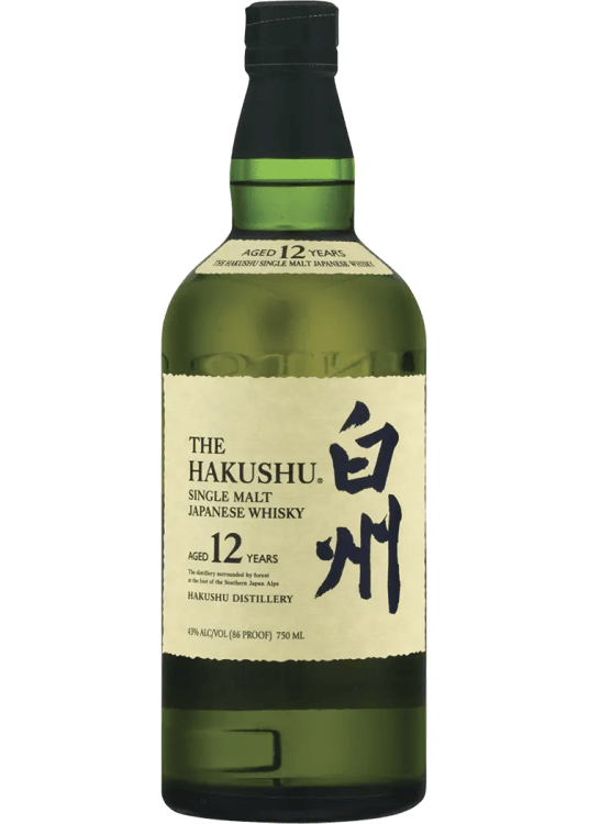 Hakushu 12-Year-Old Single Malt Japanese Whisky