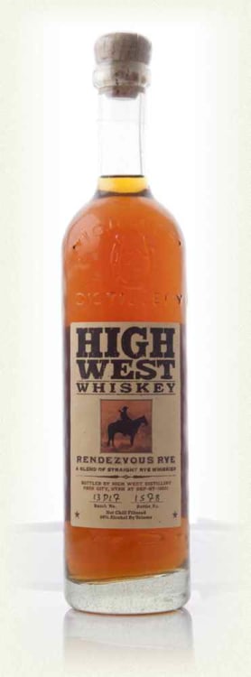 High West Rendezvous Rye