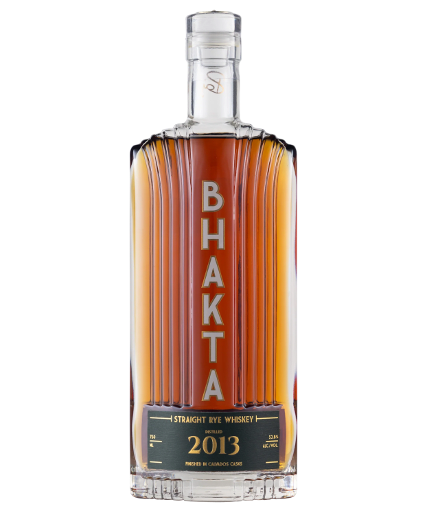 Bhakta Straight Rye Whiskey Distilled 2013 Finished in Calvados Casks