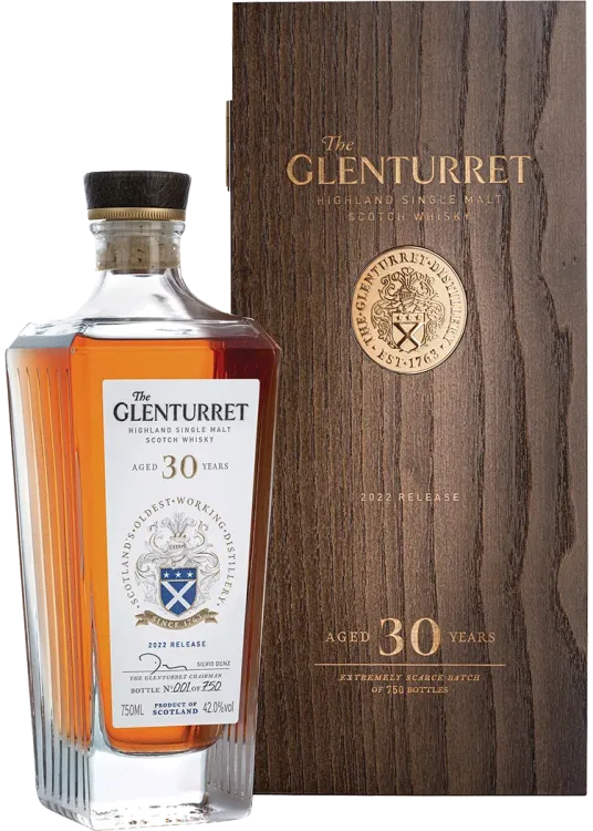 The Glenturret 30 Year Old 2022 Release Single Malt Scotch