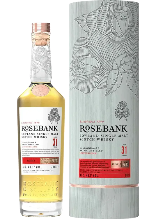 Rosebank 31 Year Old Lowland Single Malt Scotch