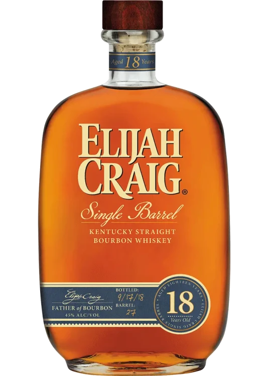 Elijah Craig 18 Year Bourbon