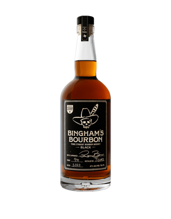 Bingham's Bourbon Black Texas Straight Bourbon Whiskey