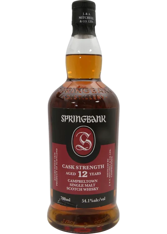 Springbank 12 Year Cask Strength Single Malt Scotch