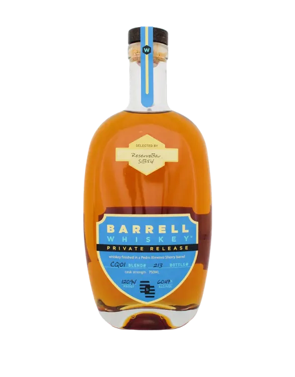 Barrell Craft Spirits Private Release Px Sherry Cask Finish S1b54