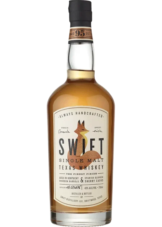 Swift Single Malt Texas Whiskey
