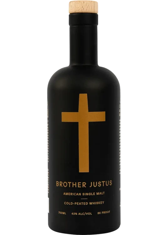 Brother Justus American Single Malt Cold-Peated Whiskey