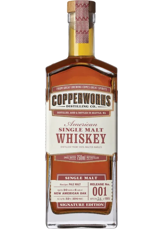 Copperworks American Single Malt Whiskey