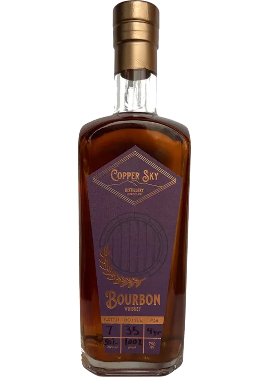 Copper Sky 5 Year High Rye Bourbon Barrel Select
