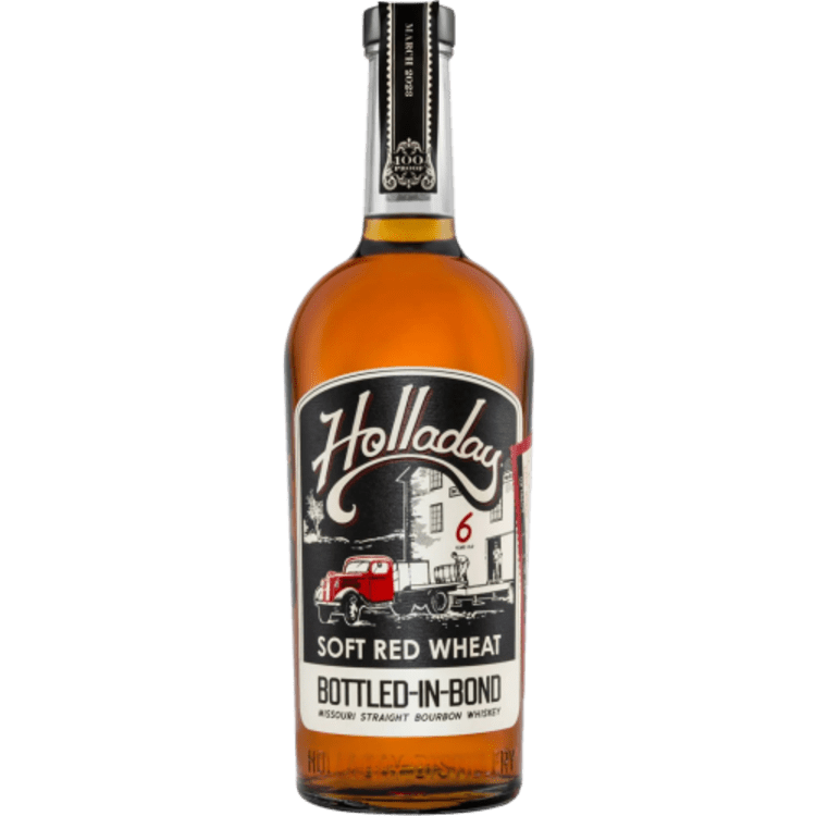 Ben Holladay 'Soft Red Wheat' Bottled in Bond Straight Bourbon Whiskey