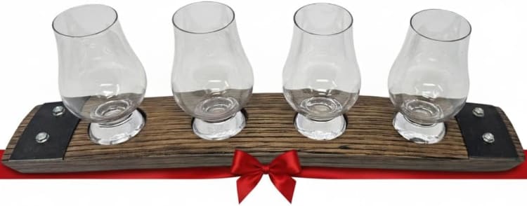 Wooden Whiskey Flight Tray