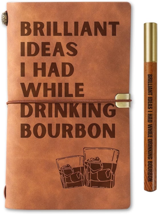 Whiskey Tasting Journal (Leather-Bound)