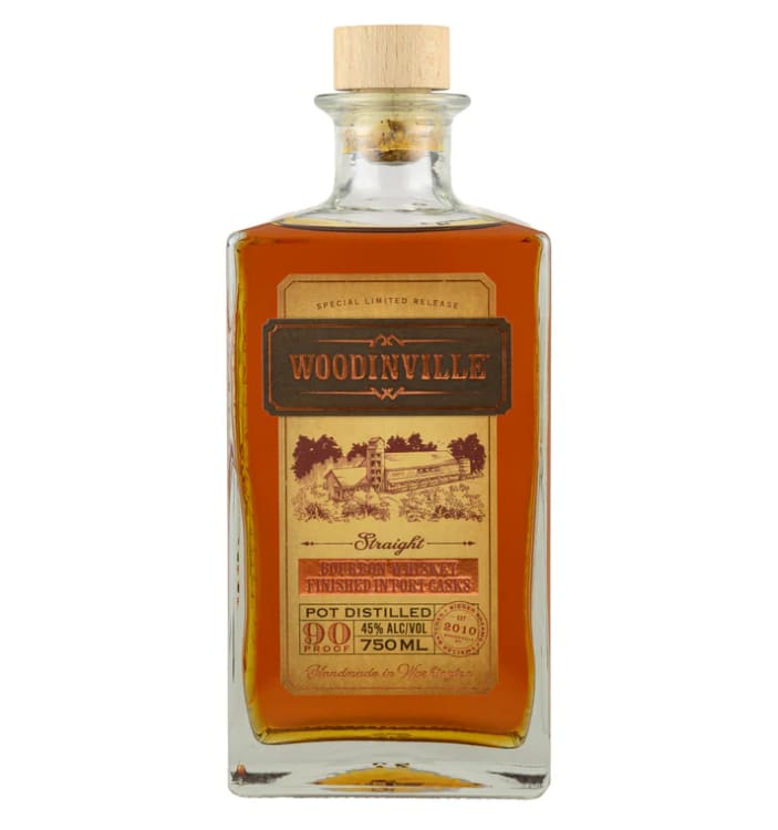 Woodinville Straight Bourbon Whiskey Finished in Port Barrels