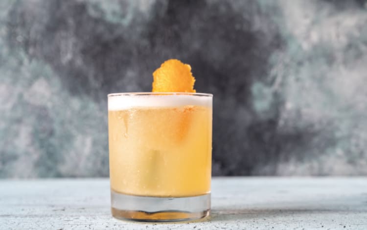 Yuzu Whisky Sour