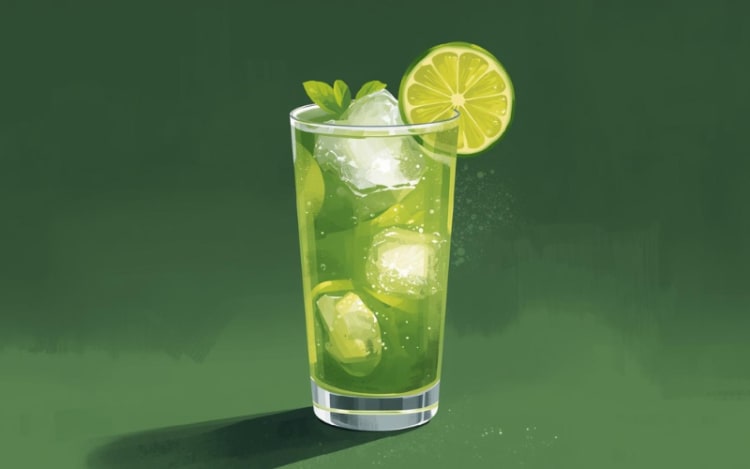 Matcha Highball