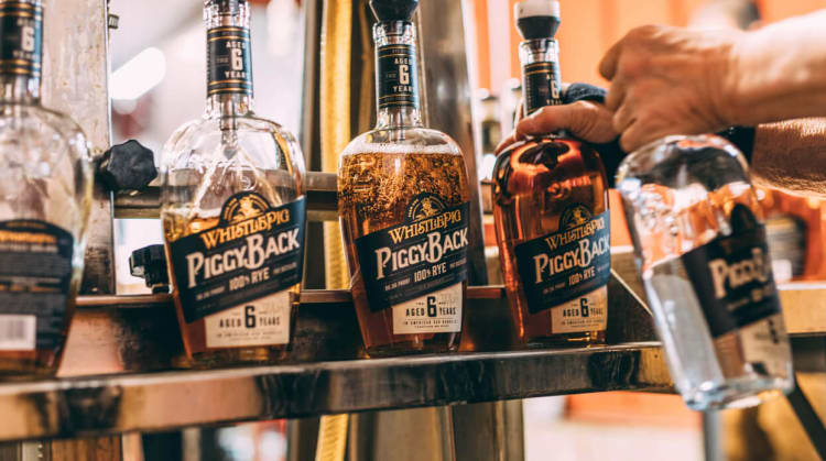WhistlePig PiggyBack Rye Finished in Rum Casks
