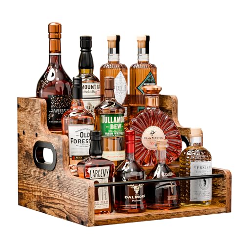 KLM Liquor Bottle Display Shelf
