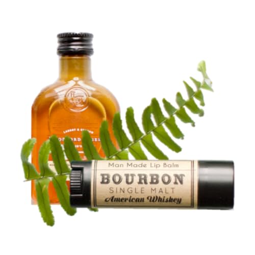 Whiskey Bourbon Flavored Lip Balm