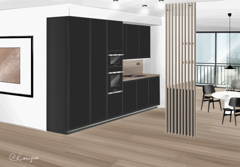 Interior design concept